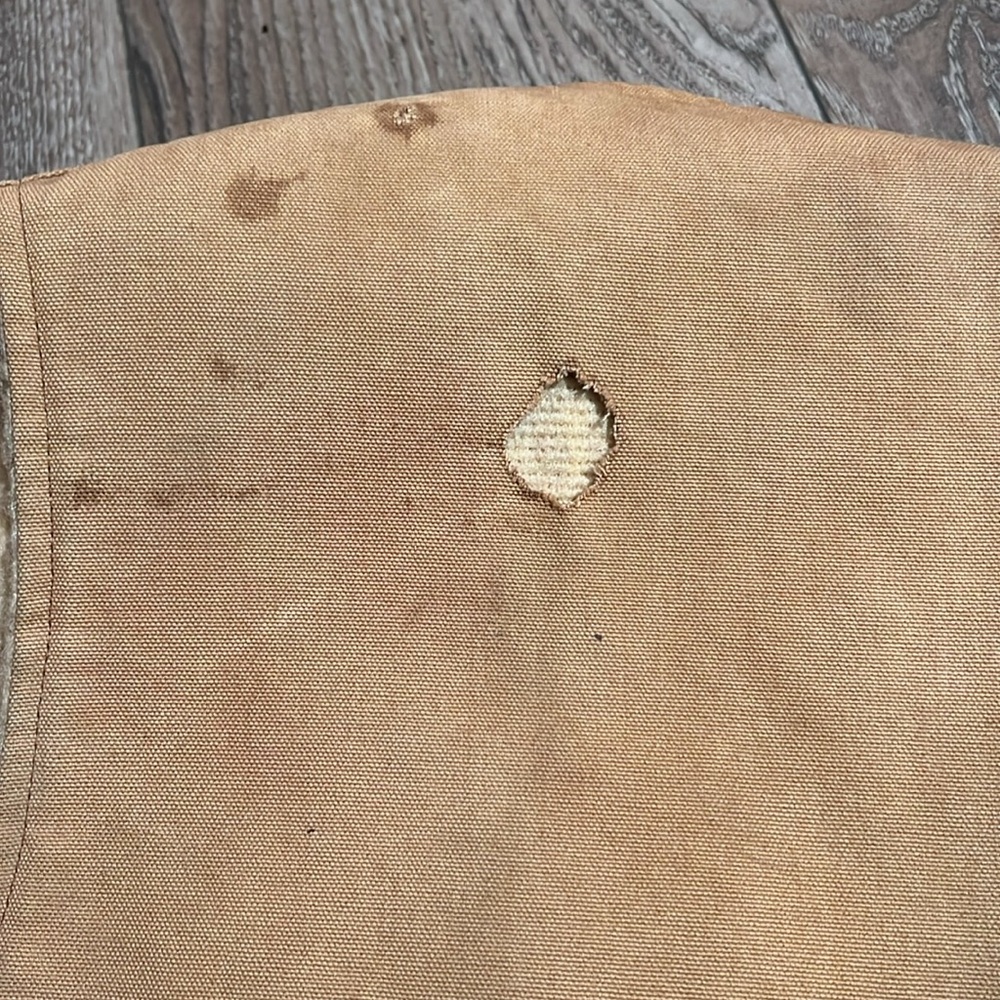 Vintage DISTRESSED men’s xl carhartt vest - Picture 8 of 8